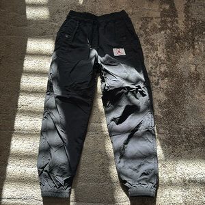 Worn twice! Jordan size small windbreaker pants!